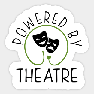 Powered by Theatre Sticker